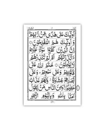 10A Holy Quran (1928 Page) Bold Font 9 Line Quran Pak By Taj Quran Company, Bold Font Letters Quran 2