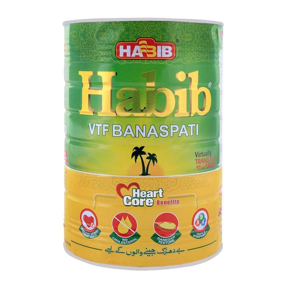 Buy Habib VTF Banaspati Ghee 5KG Tin By Habib Oil Mills At www.alrehmanstore.pk